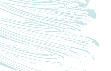Grunge texture. Distress blue rough trace. Classy
