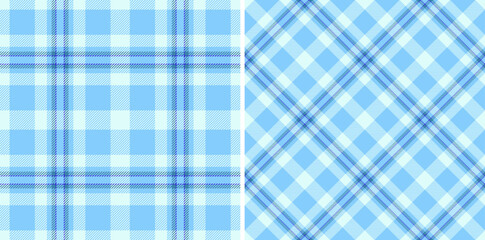 Textile texture plaid of seamless tartan check with a fabric pattern vector background.
