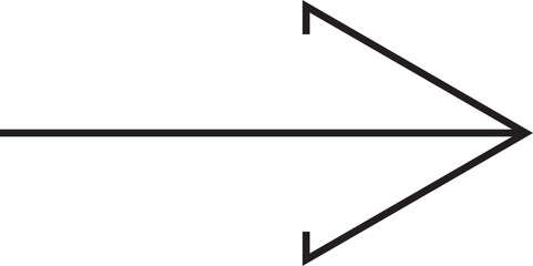 Obraz premium Arrow right