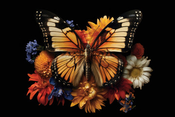 Colorful Image of Butterfly.