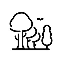 Jungle icon vector design trendy