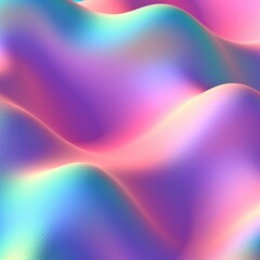 Visualization of sound waves. Abstract futuristic background with colorful glowing neon moving high speed wave lines and bokeh lights. Data transfer concept. Fantastic wallpaper. Generative AI