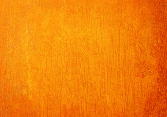 orange blank background. Texture of old wood