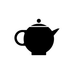 Teapot icon vector. Kettle illustration sign. Tea symbol. Teakettle logo. Hot drink mark.