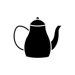 Teapot icon vector. Kettle illustration sign. Tea symbol. Teakettle logo. Hot drink mark.
