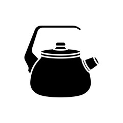 Teapot icon vector. Kettle illustration sign. Tea symbol. Teakettle logo. Hot drink mark.