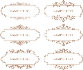 アンティーク　クラシック　フレーム飾り枠
