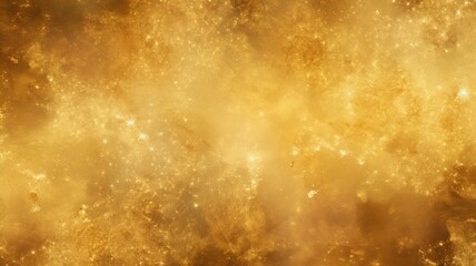 Obraz premium Golden Abstract Galaxy Background Texture. Generative AI illustration.