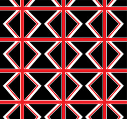meter print pattern consisting of ethnic lines