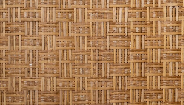texture of a bamboo mat