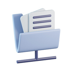 File Sharing 3D Icon