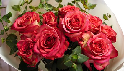 Obraz premium bouquet of red roses