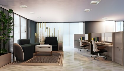 Fototapeta premium office room