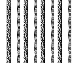 meter print pattern consisting of ethnic lines