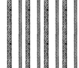 meter print pattern consisting of ethnic lines