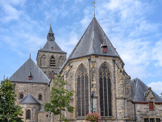 Fototapeta na wymiar Basilica of st plechelm in Oldenzaal, Overijssel province The Netherlands