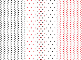 meter print pattern consisting of ethnic lines