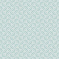 Seamless geometric background for your designs. Modern vector ornament. Geometric abstract light blue and white pattern