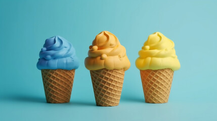 ice cream cone, Generative Ai