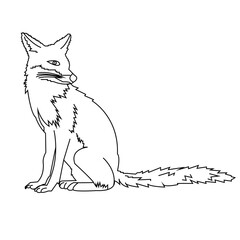 Cute cartoon fox set. Funny red fox collection. Emotion little animal. Cartoon animal character design. Flat vector illustration isolated on white background.