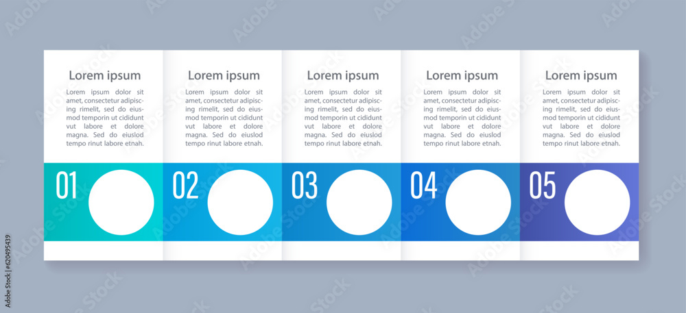 Poster daily schedule infographic chart design template. abstract infochart with copy space. instructional 