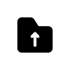 upload file glyph icon