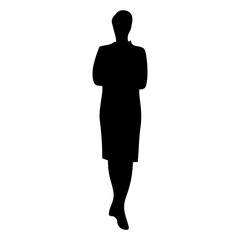 silhouette of a person