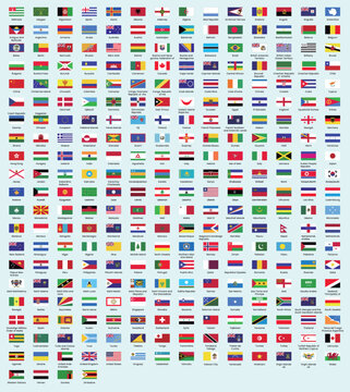 Vector Flags of the World Collection