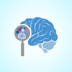 Brain Tumor, Medical Infographic, Neurology Concept Vector Illustration Design