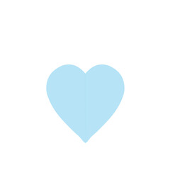 Romantic Pastel Heart Shape