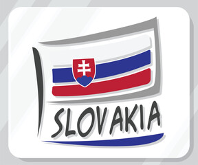 Illustration of Slovakia Pride Flag Icon
