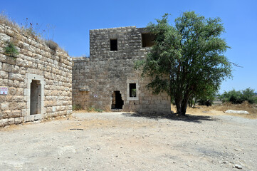 Fototapeta na wymiar Kibbutz Harel archery house