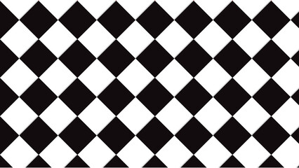 black and white seamless pattern geometric shape background