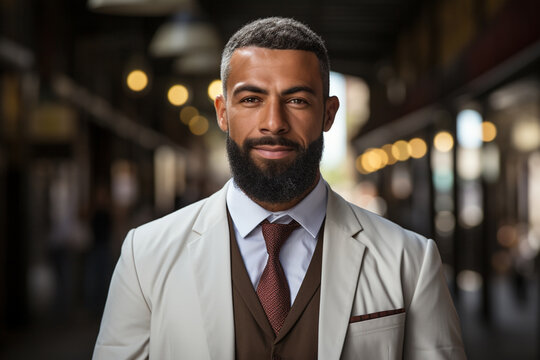 a Muslim guy in a leadership role, whether it's in his community, workplace, or activism, highlighting his ability to inspire and empower others through his actions and positive in Generative AI