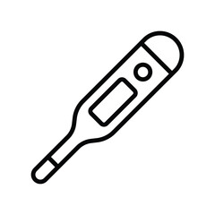 thermometer icon vector design template in white background