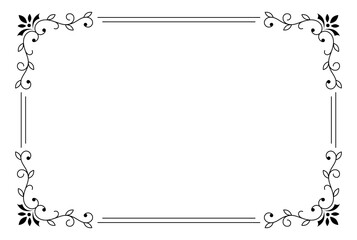 Decorative ornament art ornamental swirly pattern victorian panel