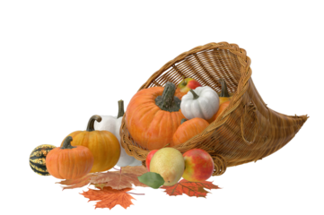 cornucopia in autumn