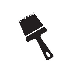 Paint brush icon . Working tools, Construction and Manufacturing icons, equipment icons  