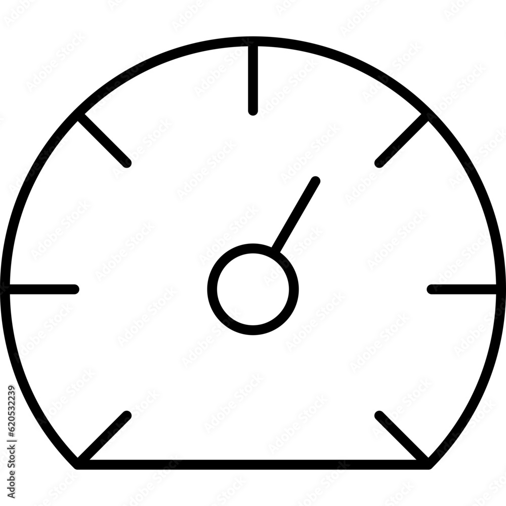 Poster Speedometer Icon