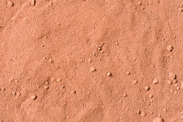 Cocoa powder texture for background, top view, flat lay.