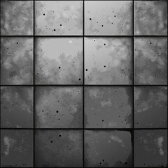 Seamless tileable background with grunge texture. Vector illustration.