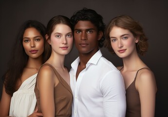 Obraz premium portrait of young adults