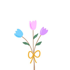 bouquet of tulips