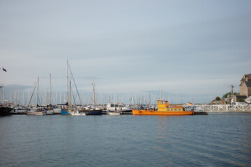 boats in harbor