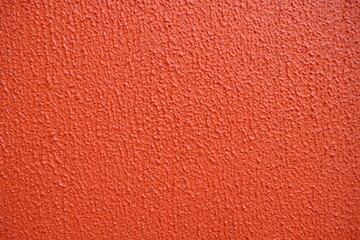 Red Stucco Wall Texture for Background.