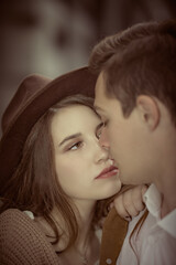 Fototapeta premium couple in love