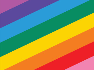 Obraz premium Pride love freedom lgbtq lgbt heart rainbow love wins gay lesbian trans homo homosexual colors flag diversity parade