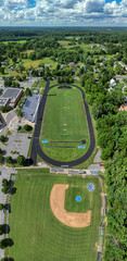 Tartanbahn in Sandy Spring, Maryland, USA