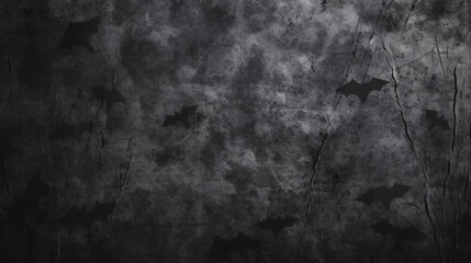 black backing sheet as a distressed grunge background. Generative Ai