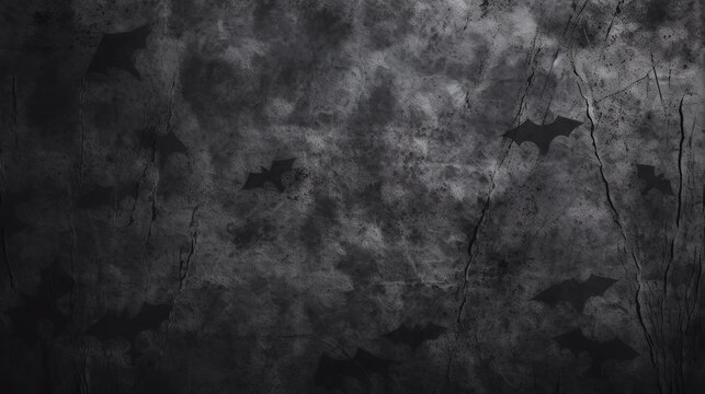 black backing sheet as a distressed grunge background. Generative Ai